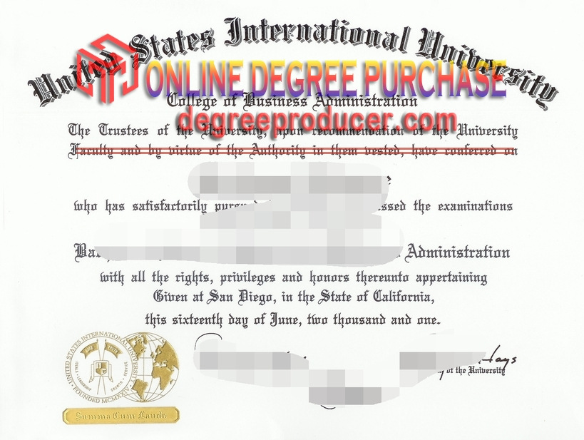 How to Copy a Fake United States International University Diploma: A Step-by-Step Guide