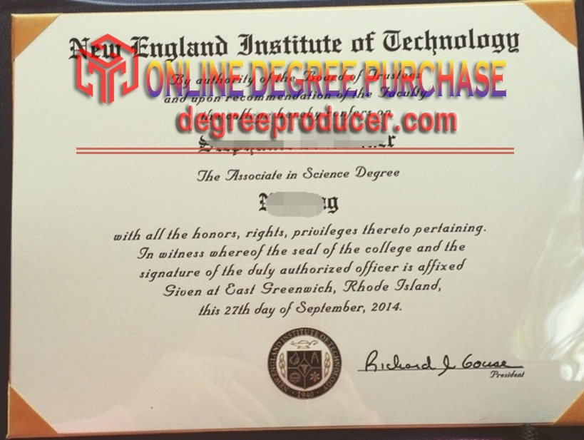 How to Copy a Fake New England Institute of Technology Diploma: A Step-by-Step Guide