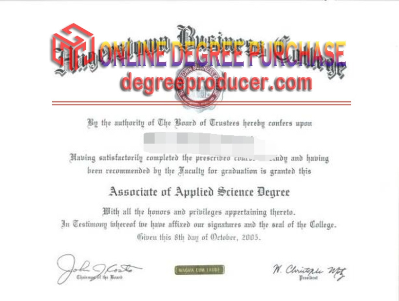 How to Copy Your Hagerstown Business College Degree