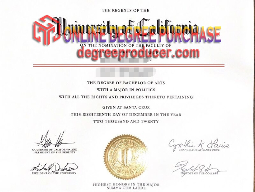 How to Copy Your University of California, Santa Cruz Diploma: A Step-by-Step Guide