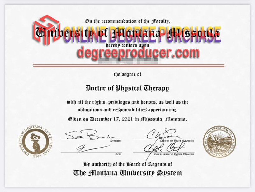 Copy Your University of Montana, Missoula Degree: A Step-by-Step Guide