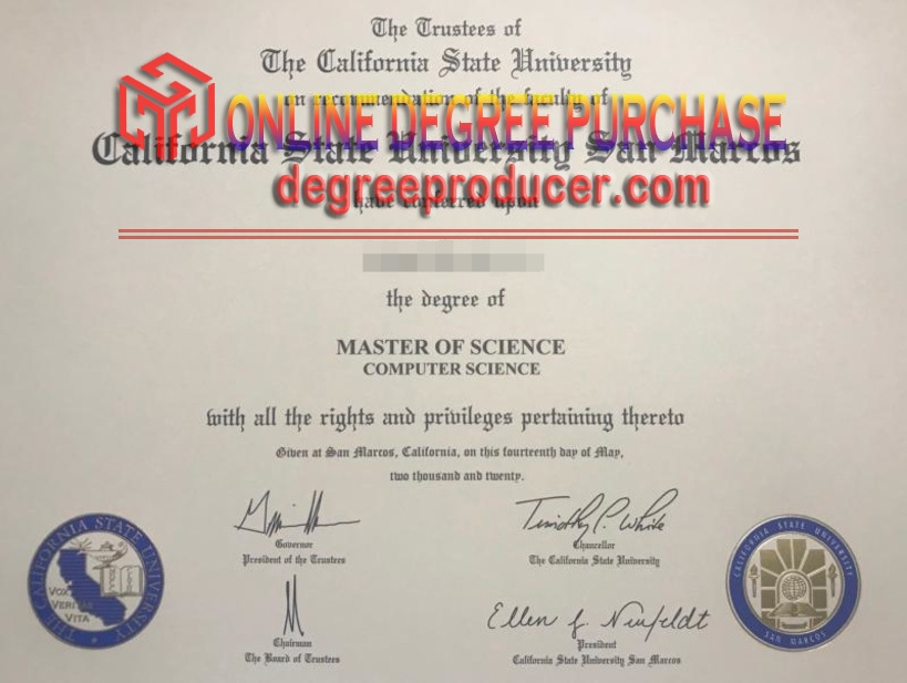 How to Buy a California State University, San Marcos Degree: A Comprehensive Guide