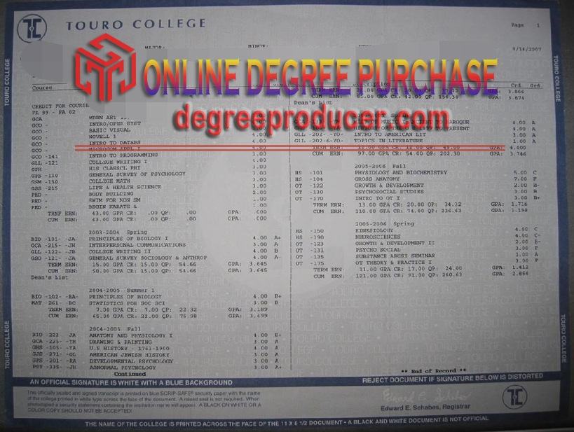 How to Buy a Touro University Degree: Step-by-Step Guide