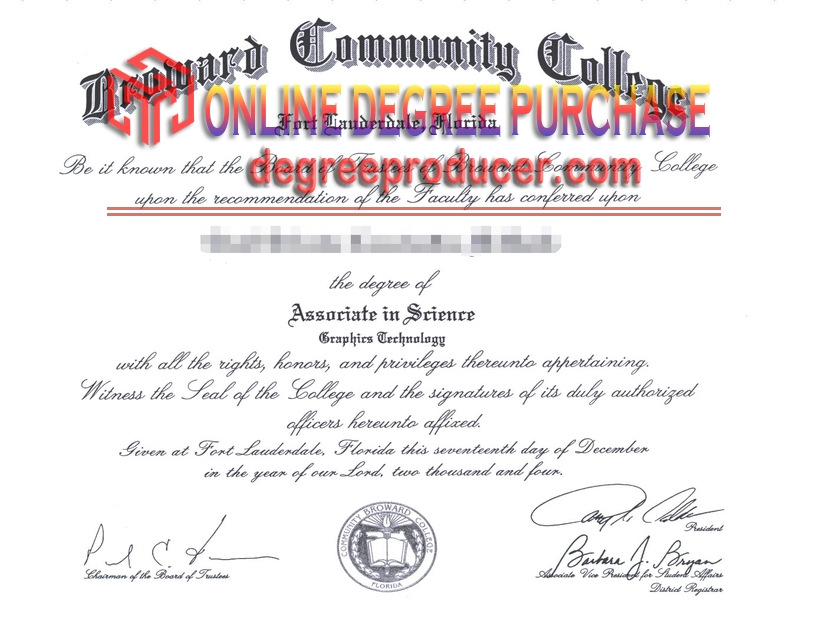 How Fast to Buy a Fake Broward Community College Diploma: Your Quick Guide