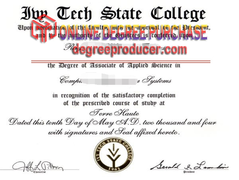 How Fast Can You Get a Fake Ivy Tech State College Diploma?