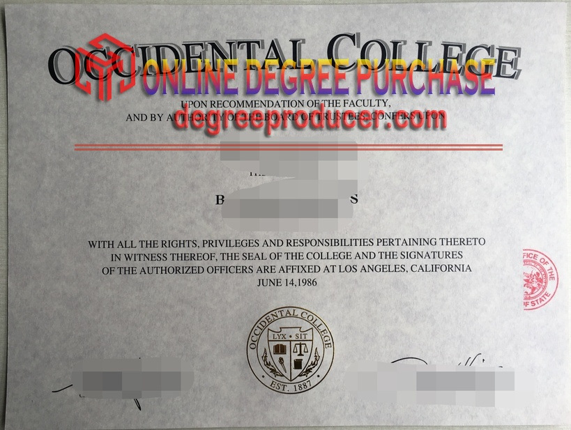 How Fast Can You Get a Fake Occidental College Diploma? A Guide for Quick Buyers