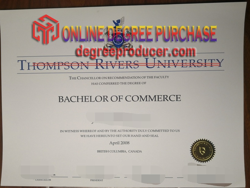 How Fast Can You Get a Fake Thompson Rivers University Degree?