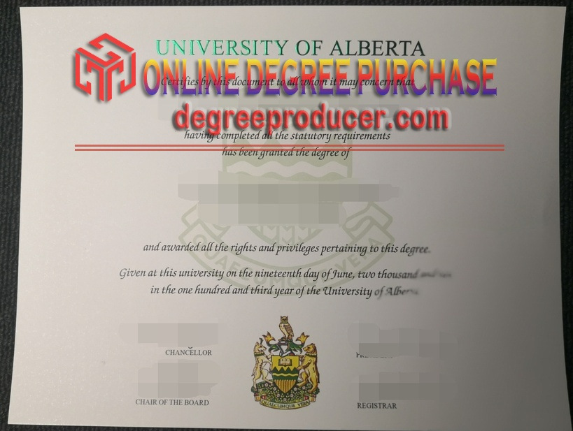 How Fast Can You Get a Fake University of Alberta Diploma?