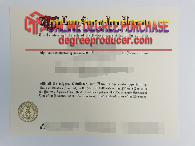 How Fast Can You Get a Fake Leland Stanford Junior University Diploma?
