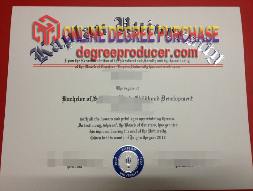 How to Buy a Fake Kaplan University Diploma: A Step-by-Step Guide