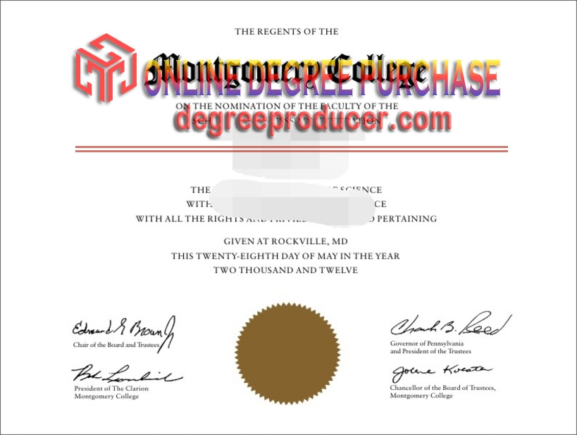 How to Buy a Fake Montgomery College Degree: A Step-by-Step Guide