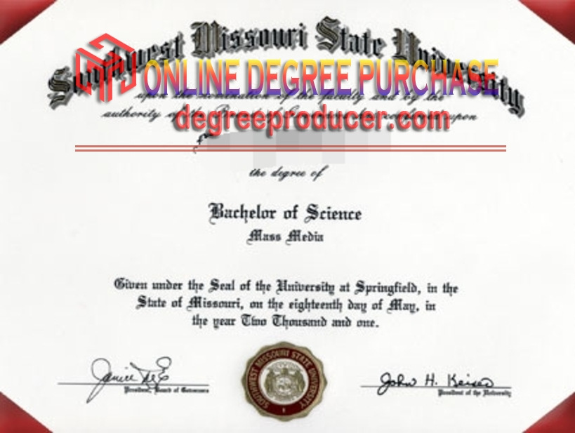 How to Buy a Fake Southwest Missouri State University Diploma: Step-by-Step Guide
