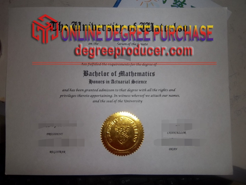How to Buy a Fake University of Waterloo Diploma: A Step-by-Step Guide