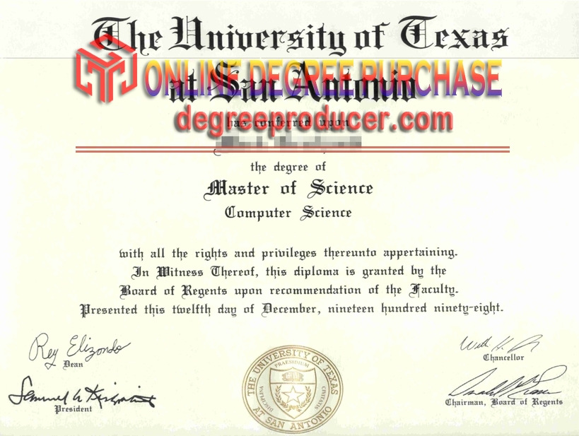 How to Buy a Fake University of Texas at San Antonio (UTSA) Diploma: A Step-by-Step Guide