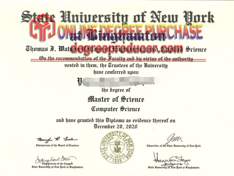 How to Buy a Phony SUNY Binghamton Diploma: A Step-by-Step Guide