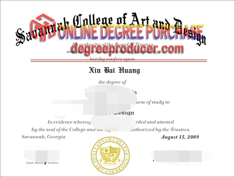 How to Buy a Phony The Savannah College of Art and Design Diploma: A Step-by-Step Guide