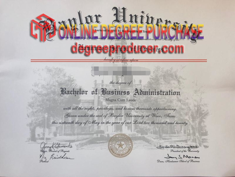 How to Create a Fake Baylor University Degree: Step-by-Step Guide