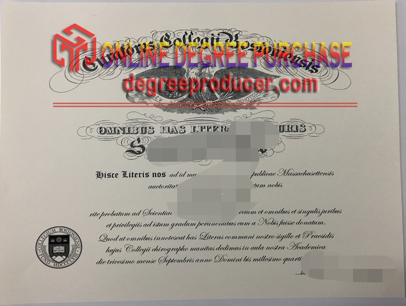 How to Create a Fake Boston College Degree: Step-by-Step Guide