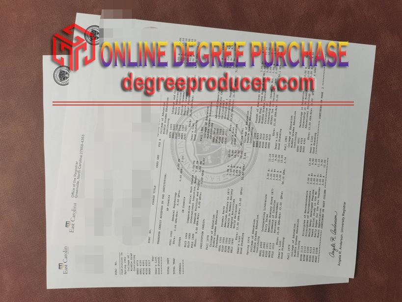 How to Create a Fake East Carolina University Diploma: A Step-by-Step Guide