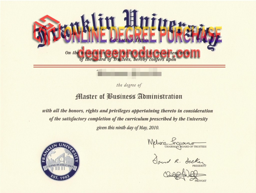 How to Create a Fake Franklin University Diploma: Step-by-Step Guide