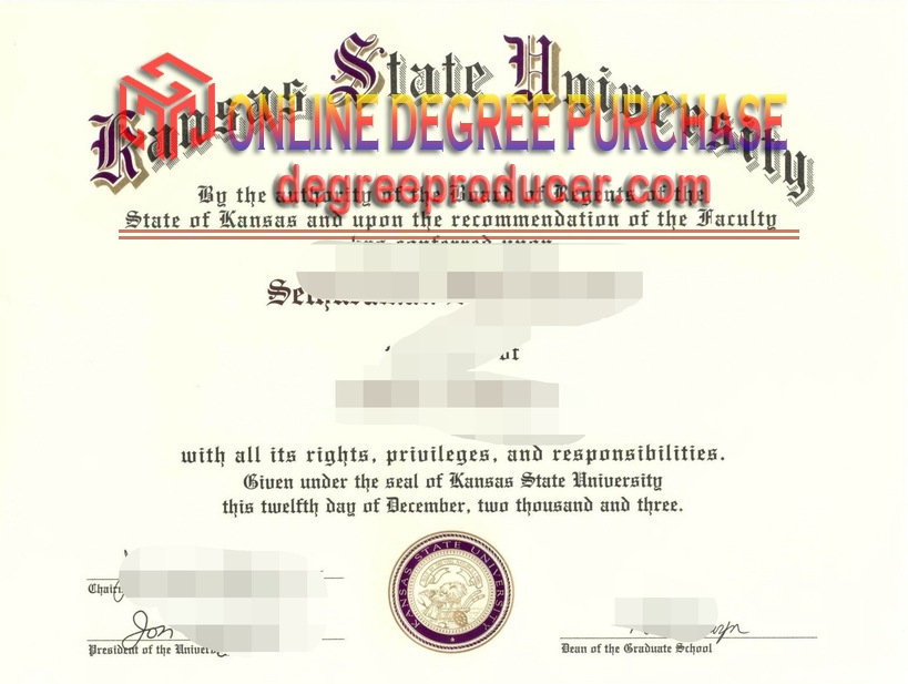 How to Create a Fake Kansas State University Degree: Step-by-Step Guide