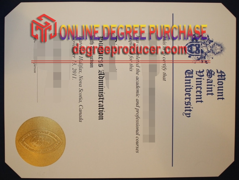 How to Create a Fake Mount Saint Vincent University Degree: Step-by-Step Guide