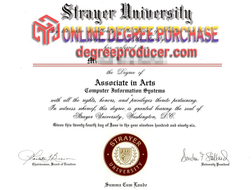 How to Create a Fake Strayer University Degree: Step-by-Step Guide