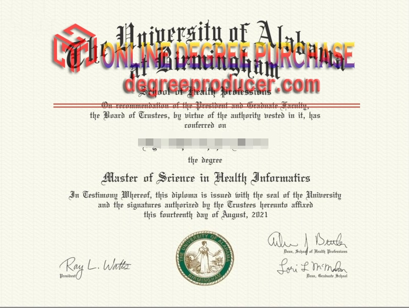 How to Create a Fake University of Alabama at Birmingham Diploma: Step-by-Step Guide