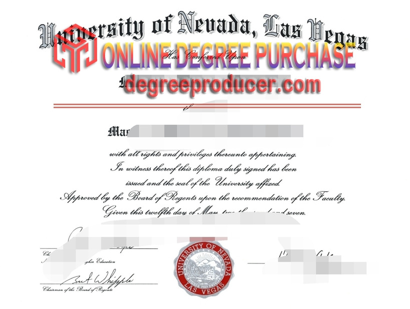 How to Create a Fake University of Nevada, Las Vegas (UNLV) Degree: A Step-by-Step Guide