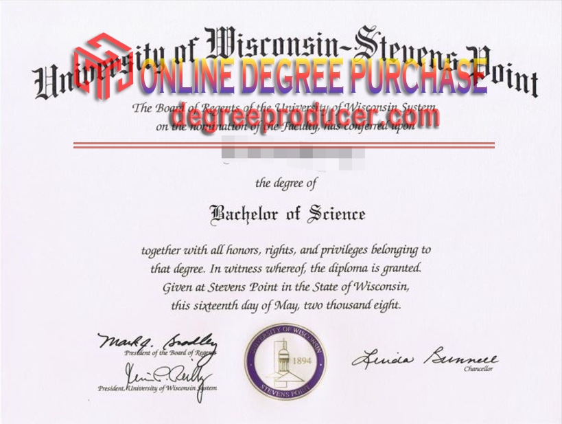 How to Create a Fake University of Wisconsin, Stevens Point Degree