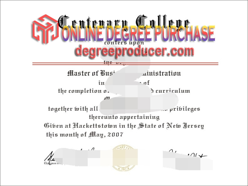 How to Order a Fake Centenary College Degree: Step-by-Step Guide