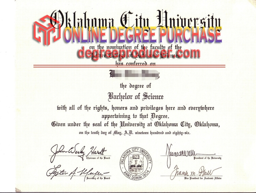 How to Order a Fake Oklahoma City University Diploma: A Step-by-Step Guide