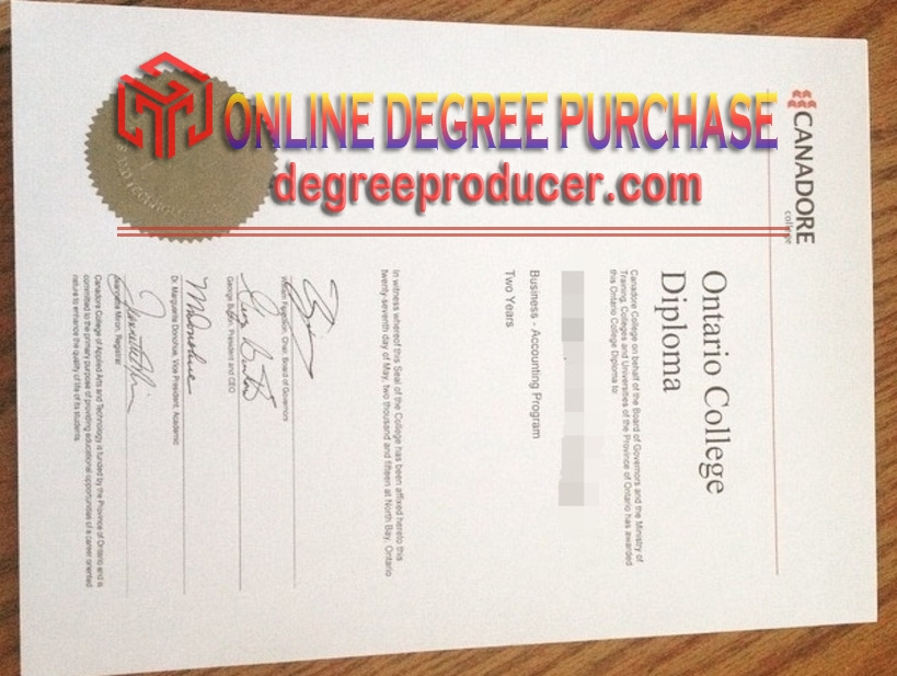 How to Purchase a Fake Canadore College Diploma: A Step-by-Step Guide