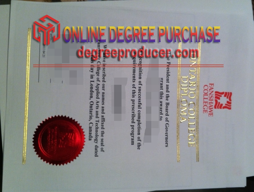 How to Purchase a Fake Fanshawe College Degree: Step-by-Step Guide