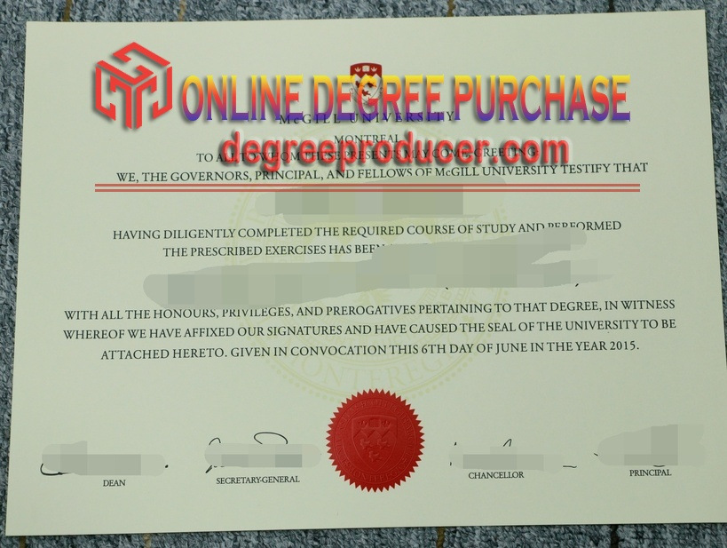 How to Purchase a Fake McGill University Degree: A Step-by-Step Guide