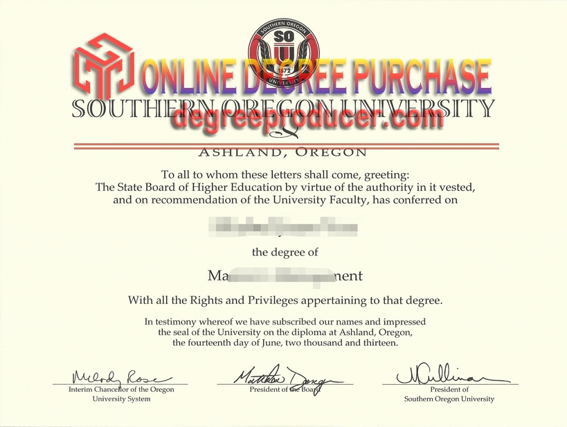 How to Purchase a Fake Southern Oregon University Degree: A Step-by-Step Guide