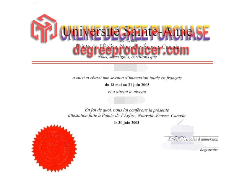 How to Purchase a Fake Université Sainte Anne Degree: A Step-by-Step Guide