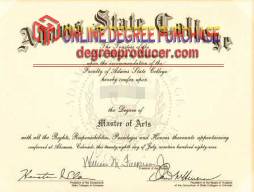 Is It Possible to Buy a Fake Adams State College Degree?