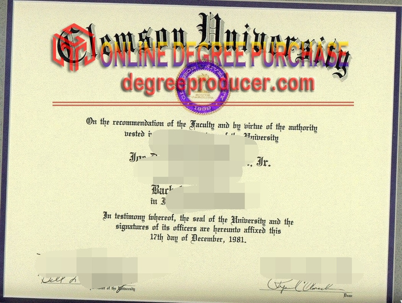 Is It Possible to Buy a Fake Clemson University Degree?