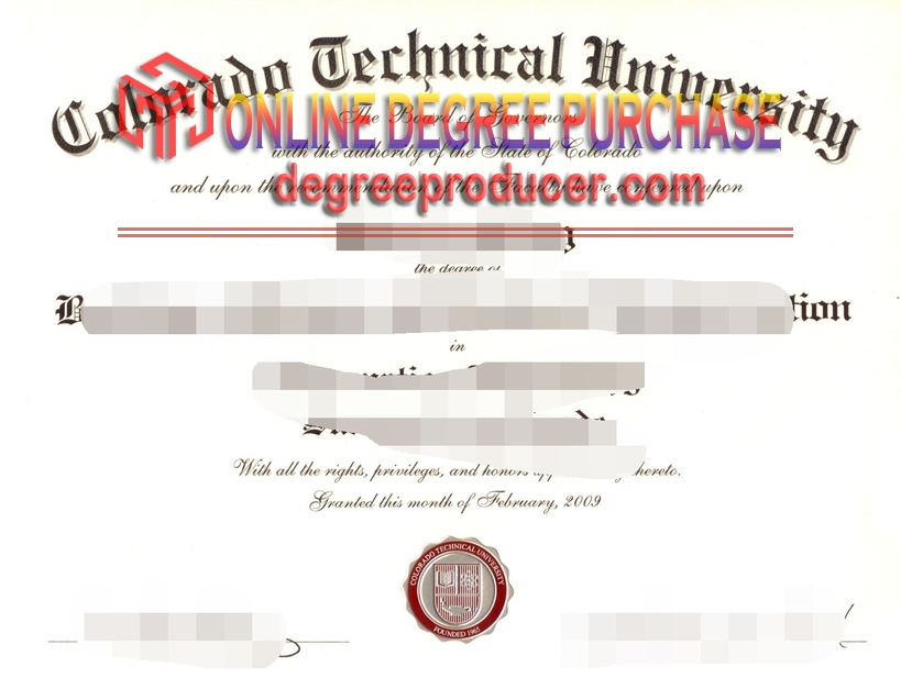 Is It Possible to Buy a Fake Colorado Technical University Diploma?