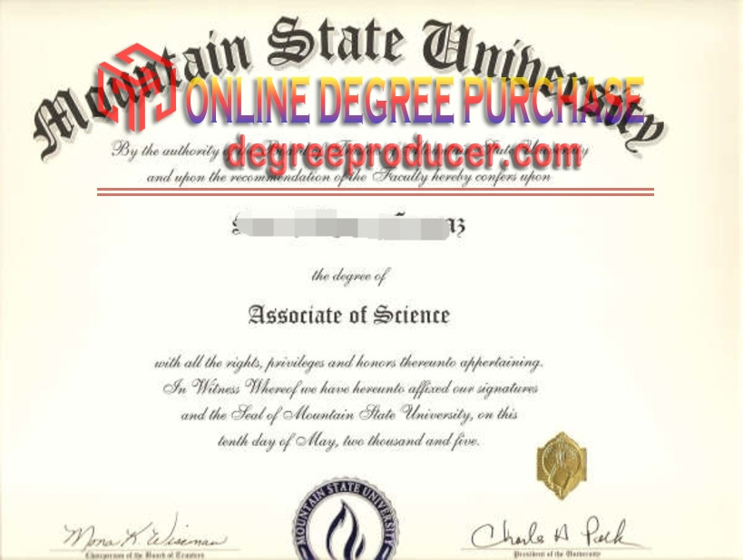 Is It Possible to Buy a Fake Mountain State University Diploma?