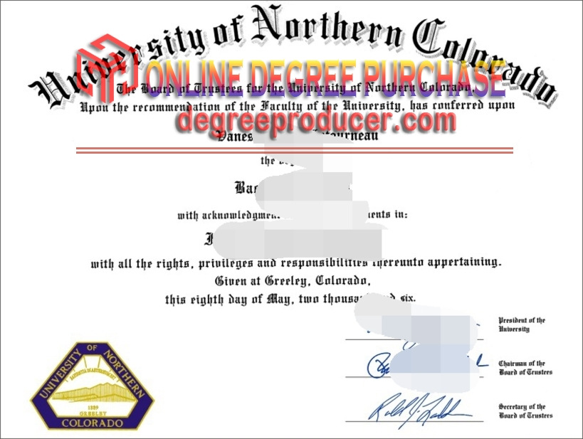 Is It Possible to Buy a Fake University of Northern Colorado Diploma?