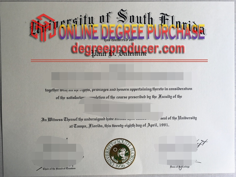 Is It Possible to Buy a Fake University of South Florida Diploma?