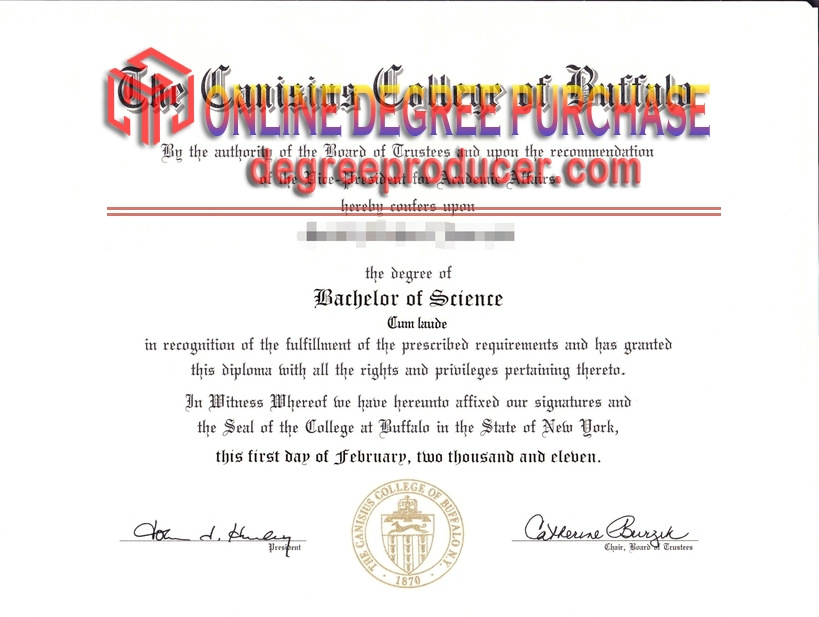 How to Make a Fake Canisius College Degree: A Step-by-Step Guide