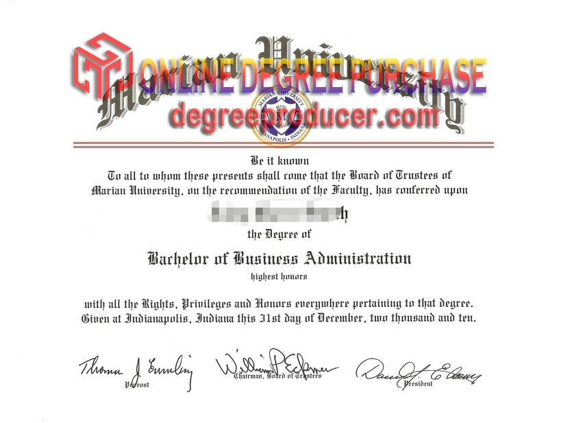 How to Make a Fake Marian University Diploma: A Step-by-Step Guide
