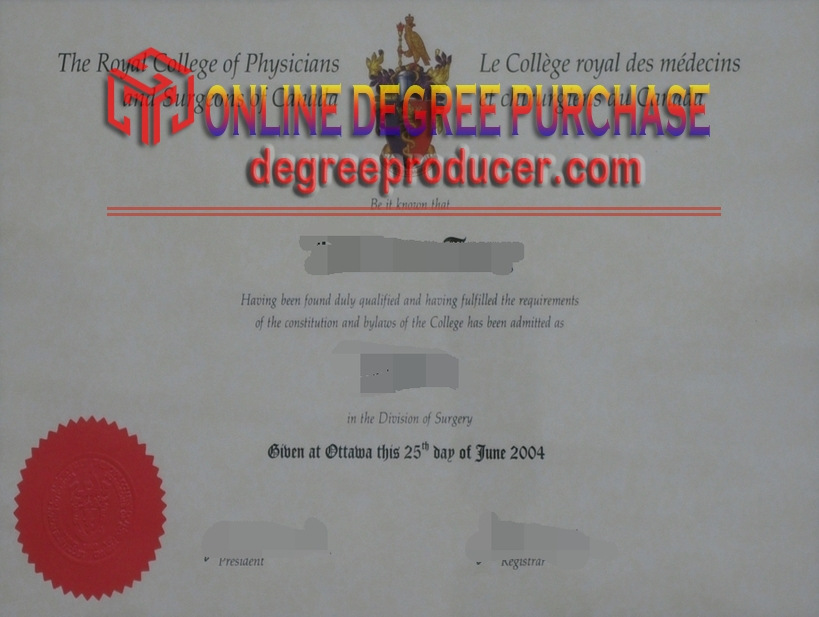 Crafting the Perfect Fake RCPSC Degree: Your Path to Academic Deception