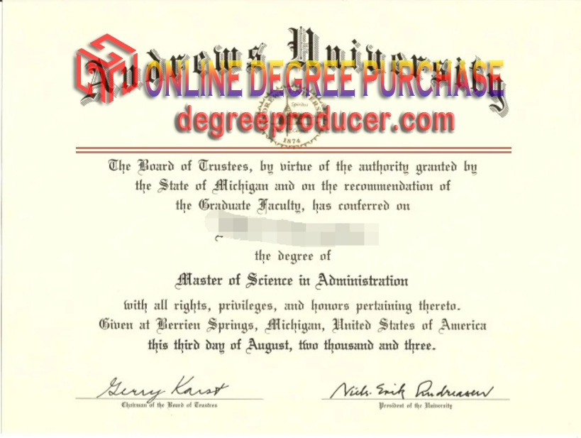 Order Your Andrew's University Degree: A Comprehensive Guide