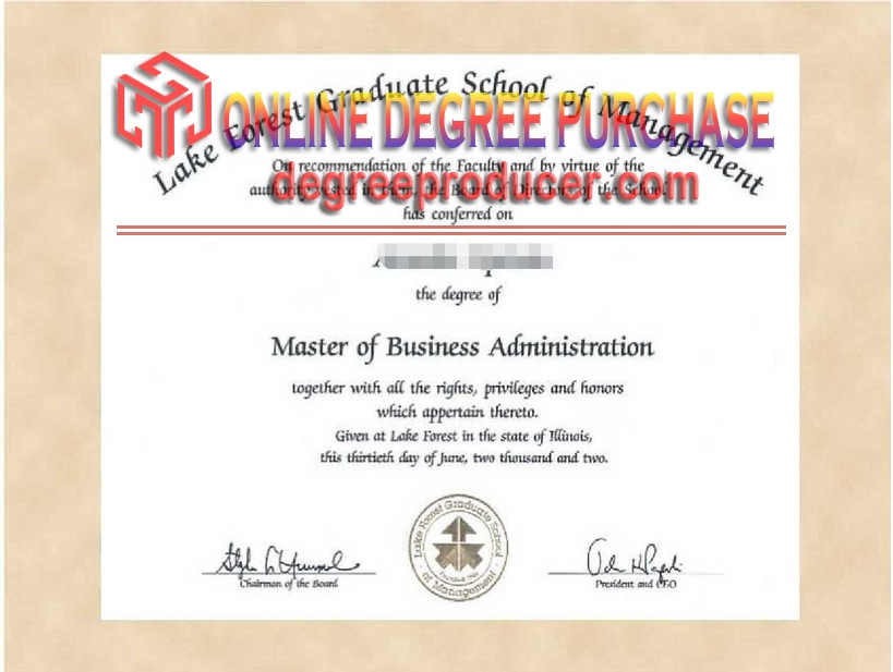 How to Order Your Lake Forest Graduate School of Management Diploma: A Step-by-Step Guide