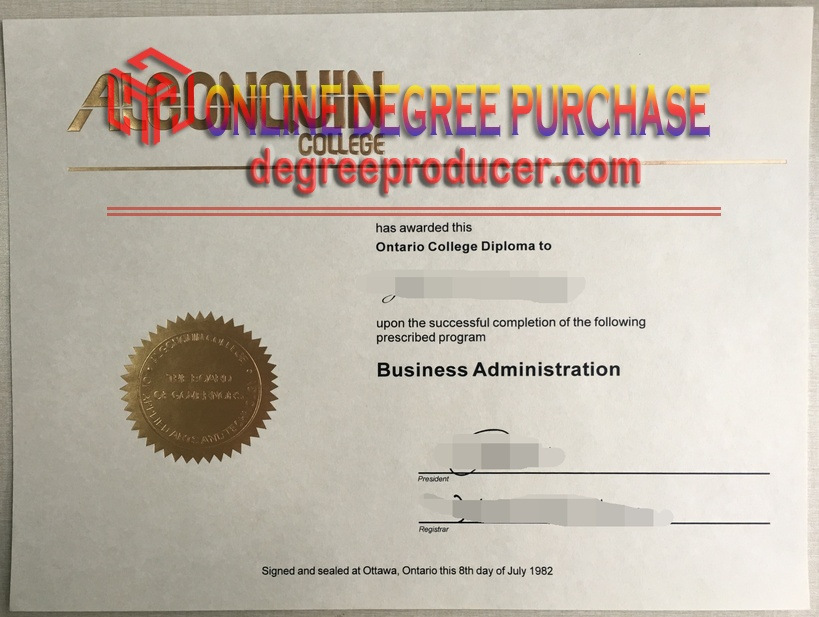 How to Purchase a Fake Algonquin College Diploma: A Step-by-Step Guide