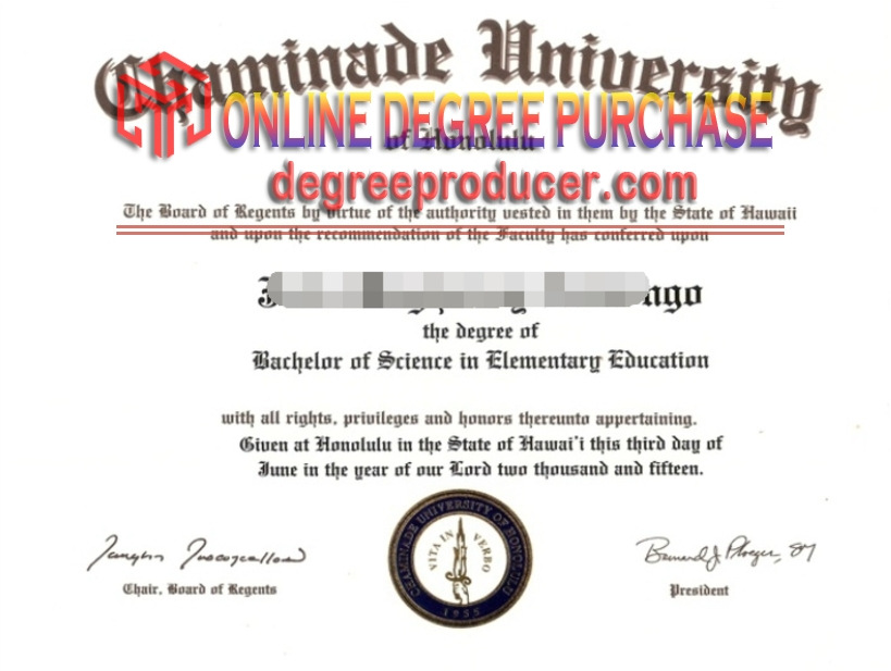 Purchase Fake Chaminade University of Honolulu Degree: Is It Worth the Risk?